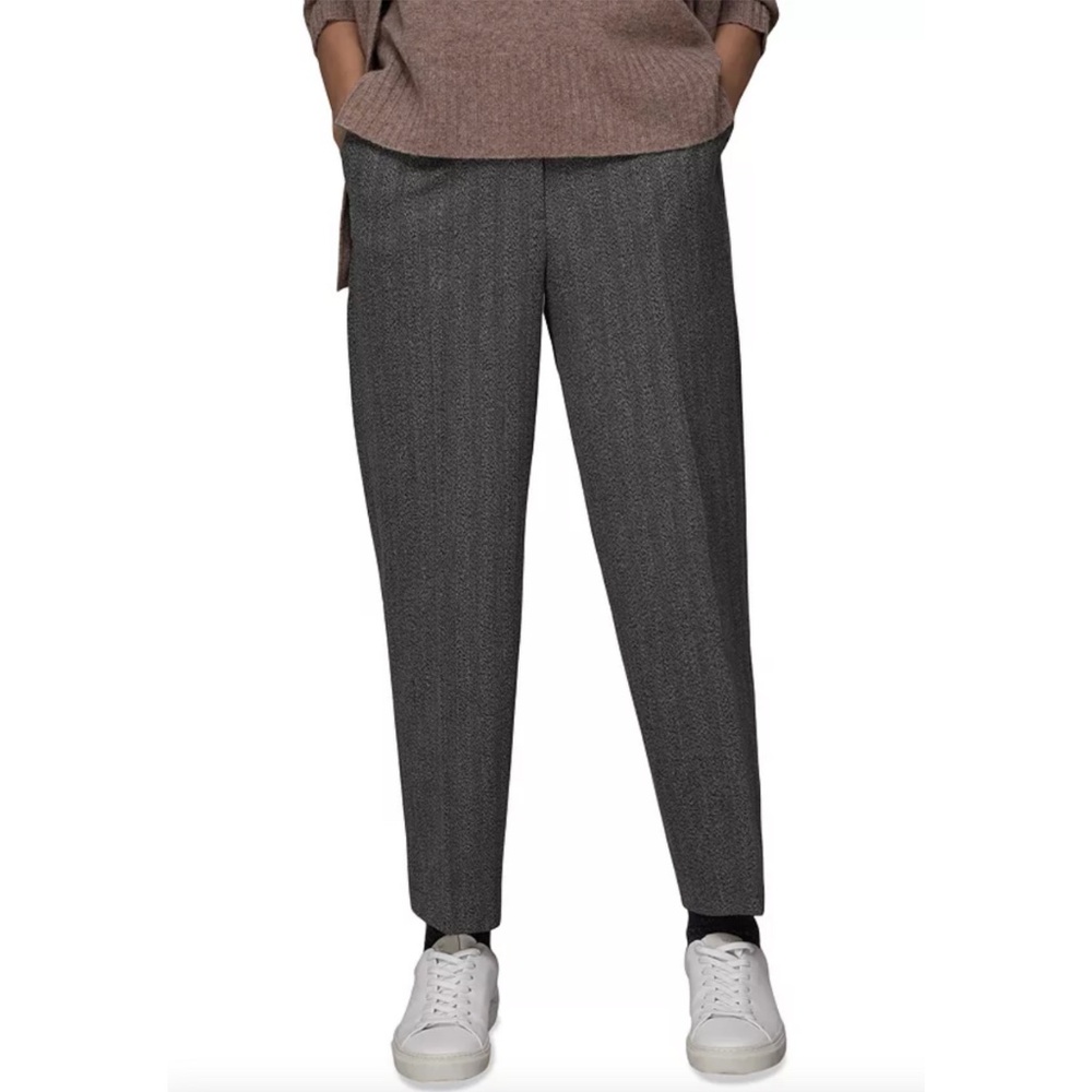 Whistles Lila Tapered Pants Grey 16 UK/12 US